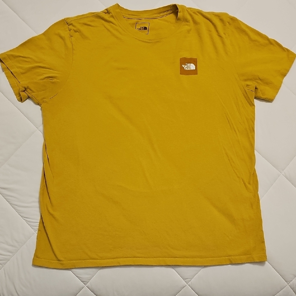 The North Face Yellow Short Sleeve Tee
